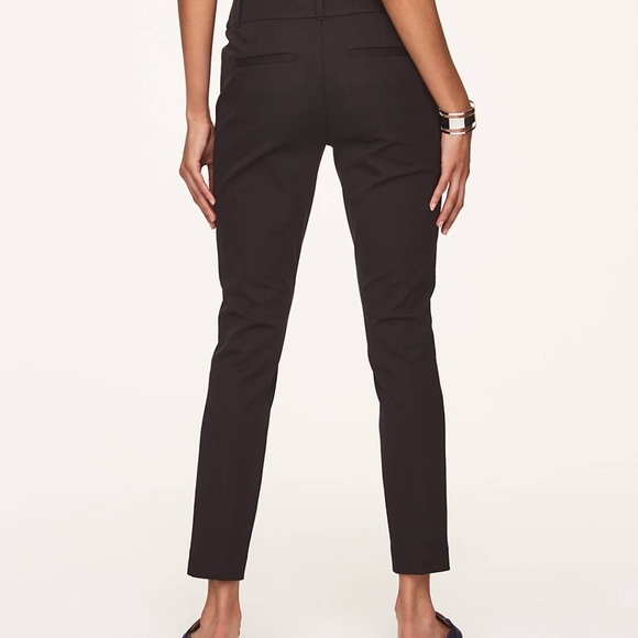 NWOT Loft Modern Skinny Ankle Pants - BLACK - Picture 2 of 4